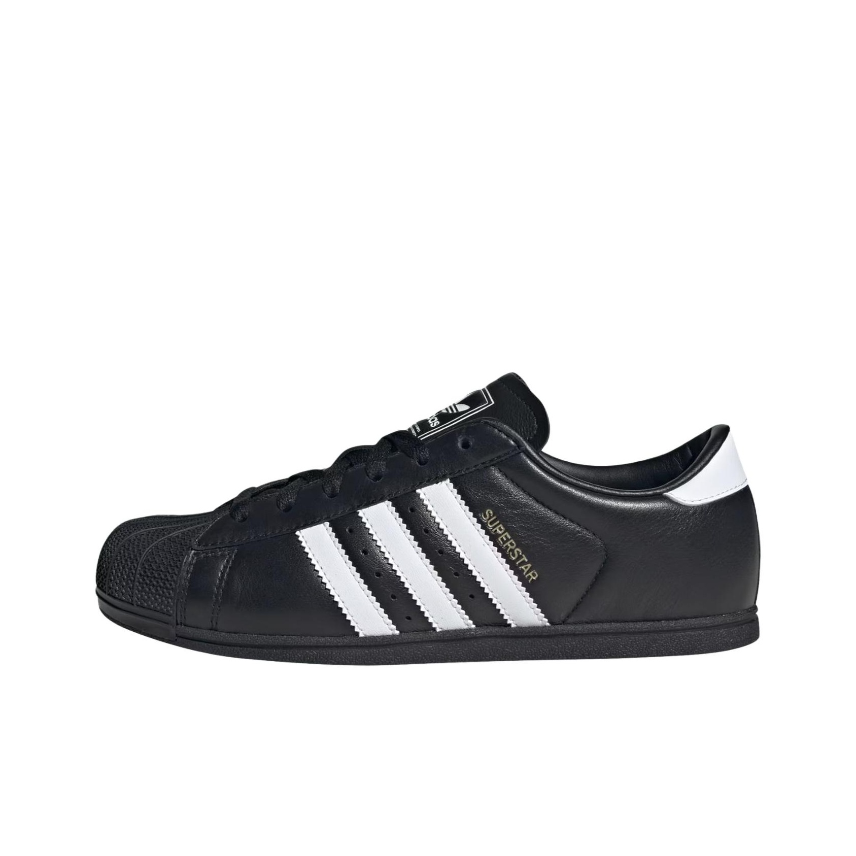 Adidas Shoes Superstar - รองเท้าสเก็ตบอร์ด Adidas Originals SUPERSTAR สำหรับผู้หญิง สีดำ