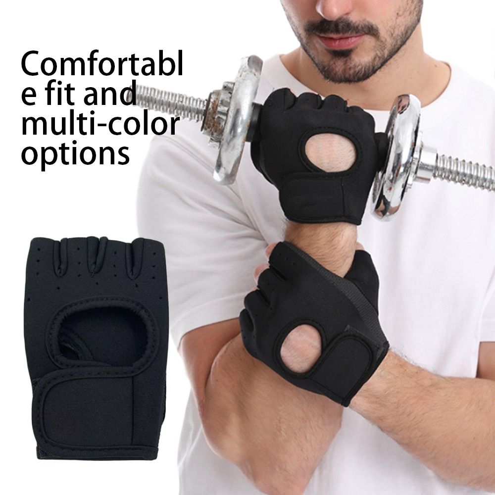 Workout Glove Gym - การฝึกยกน้ำหนักแบบ Hollow Back พร้อมดัมเบล ถุงมือยกน้ำหนัก ถุงมือฟิตเนส