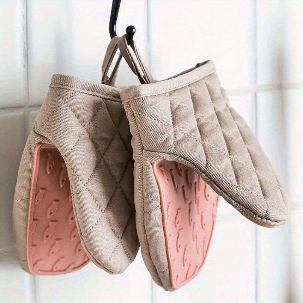 ถุงมือซิลิโคนกันความร้อนรูปทรง - Oven Mitt Silicone บทวิจารณ์และราคา