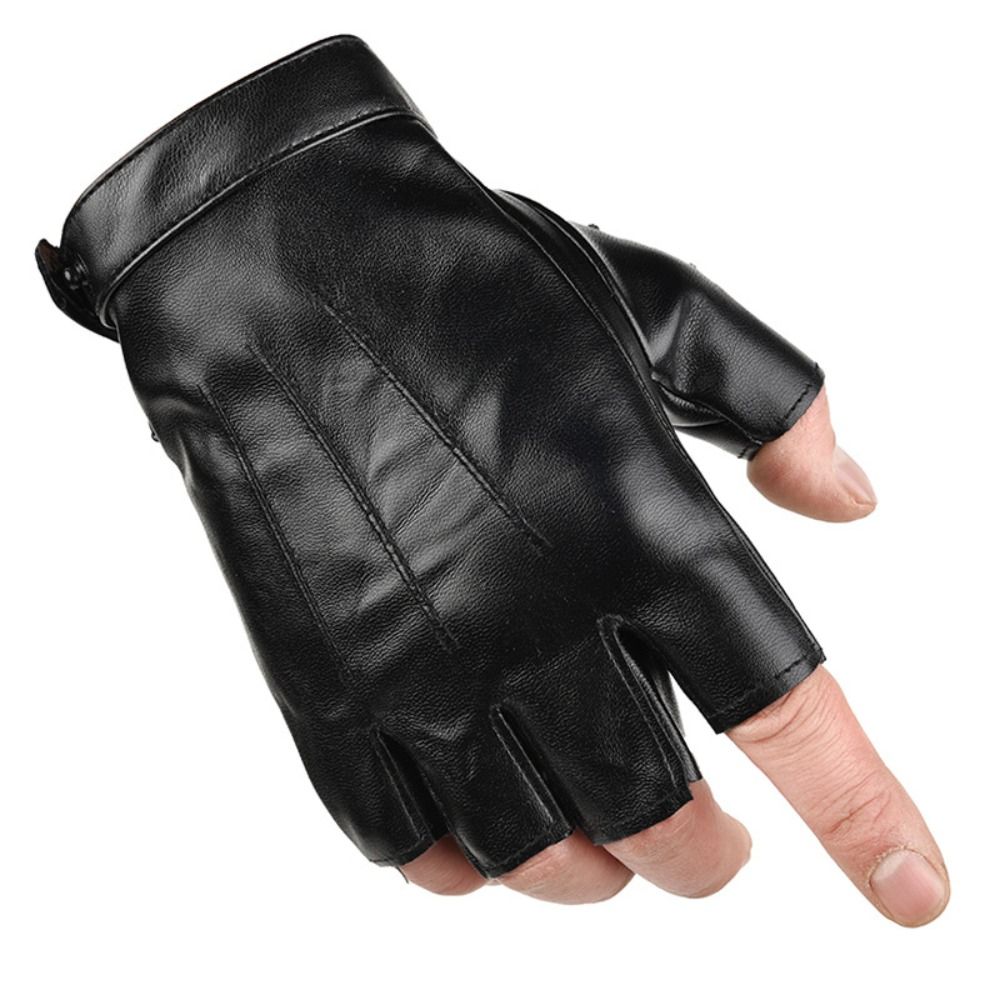 แฟชั่นพังก์ PU ถุงมือขับรถ ดีไ - Leather Driving Glove บทวิจารณ์และราคา