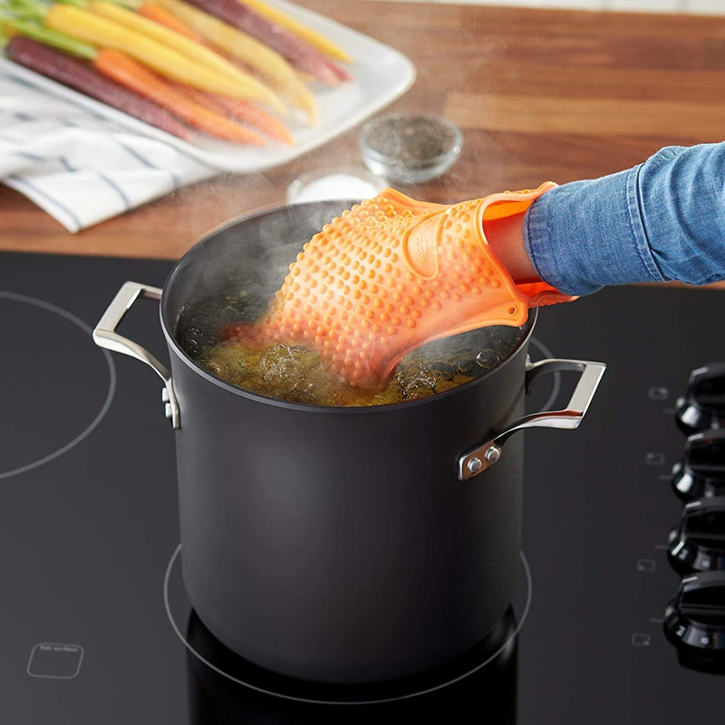 ถุงมือซิลิโคนสำหรับปิ้งย่าง ถุ - Oven Mitt Silicone บทวิจารณ์และราคา