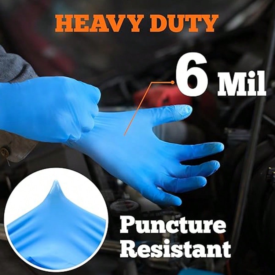 ถุงมือไนไตรล์แบบใช้แล้วทิ้งสำห - Rubber Glove Cleaning บทวิจารณ์และราคา