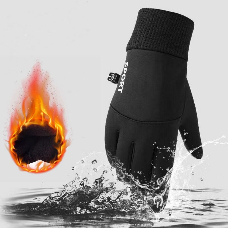 ถุงมือกันหนาวแบบเต็มนิ้ว กันน้ - Ski Glove Waterproof บทวิจารณ์และราคา