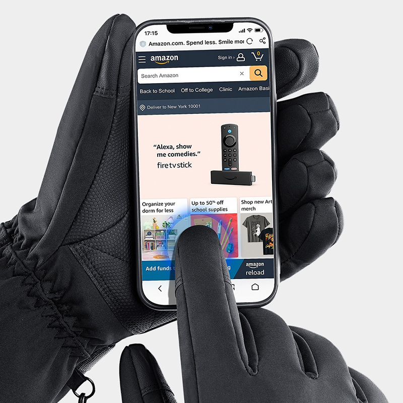 ถุงมือมอเตอร์ไซค์แบบให้ความร้อ - Ski Glove Waterproof บทวิจารณ์และราคา