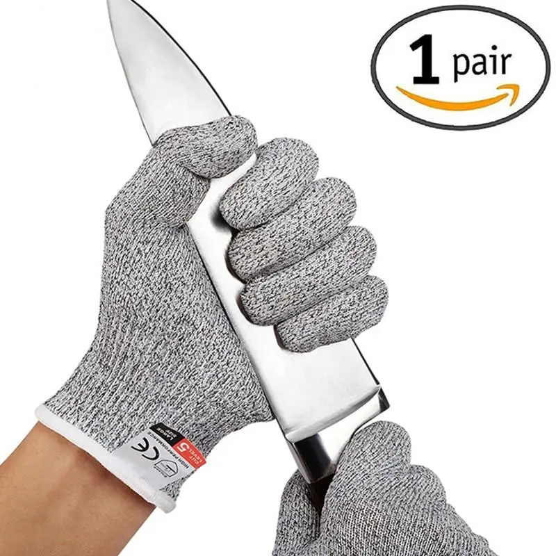 ระดับ 5 ตัดหลักฐาน Stab ทนลวดโ - Cut Resistant Glove บทวิจารณ์และราคา